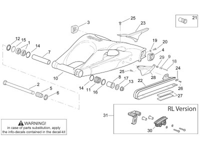 Πίσω πιρούνι φινιρισμένο